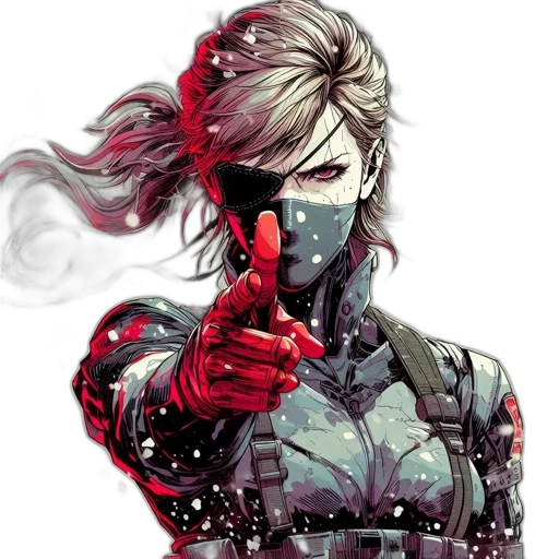 mask, weapon, face, cyberpunk transparent PNG cut-out