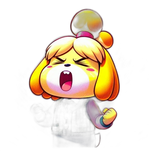 staff, mask, creature, pixel art transparent PNG cut-out
