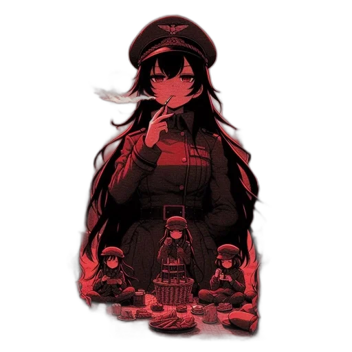 hat, dress, weapon, jacket transparent PNG cut-out