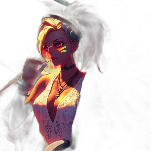 mask, dress, weapon, concept art transparent PNG cut-out