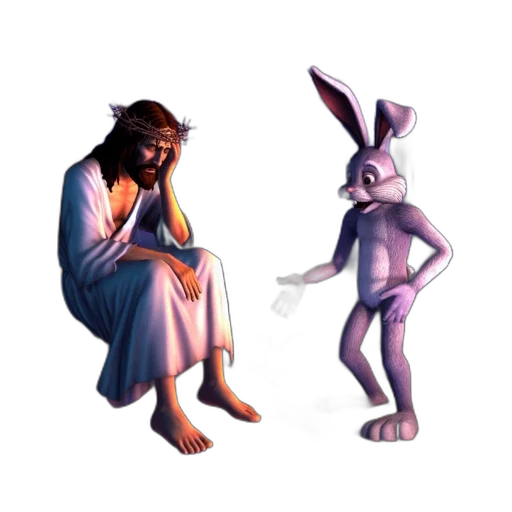 concept art, 3d render, fantasy art, pixel art transparent PNG cut-out