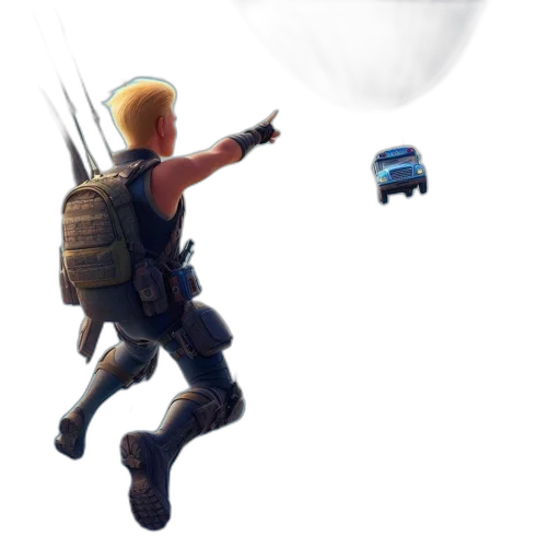 weapon, umbrella, car, concept art transparent PNG cut-out
