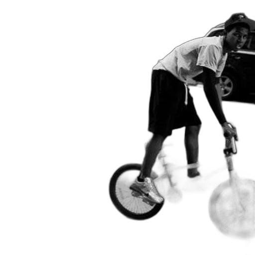 photorealistic, concept art, black, white transparent PNG cut-out