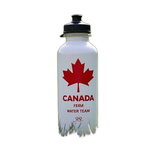 bottle, canada, olympic, team transparent PNG cut-out