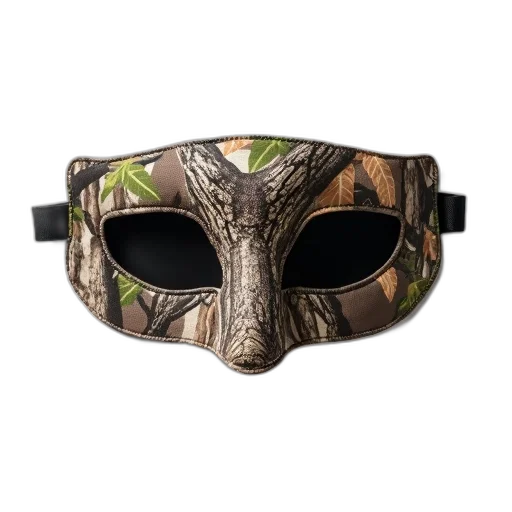 mask, camouflage, black, eye transparent PNG cut-out