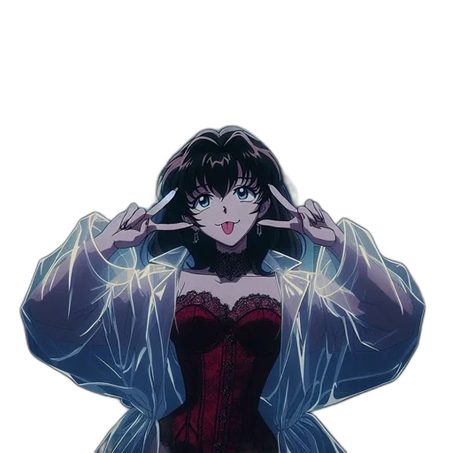 dress, crown, weapon, flower transparent PNG cut-out