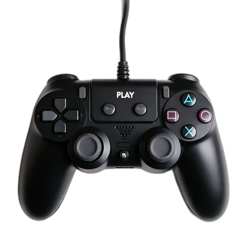 weapon, 3d render, black, video transparent PNG cut-out