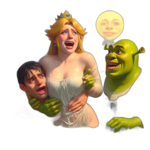 crown, mask, face, concept art transparent PNG cut-out