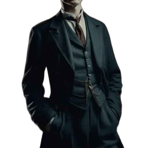staff, jacket, face, concept art transparent PNG cut-out