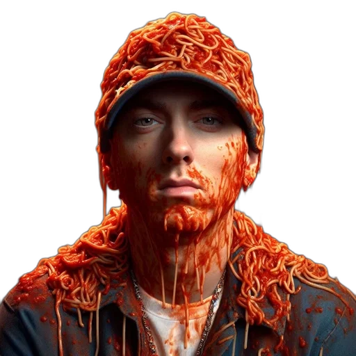 food, face, jacket, hat transparent PNG cut-out
