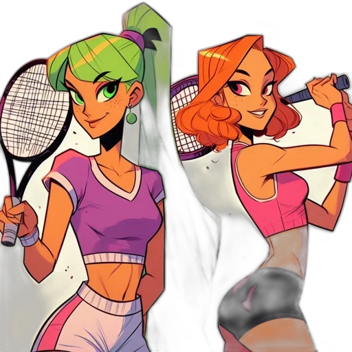 concept art, cartoon, comic book art, pixel art transparent PNG cut-out