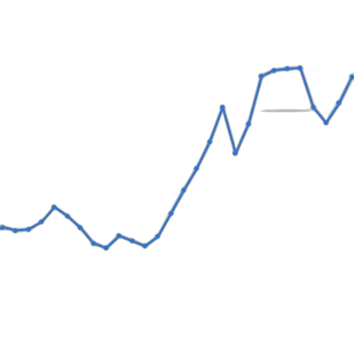 blue, line, graph, showing transparent PNG cut-out