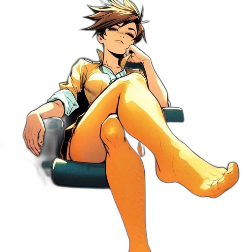 staff, robot, concept art, comic book art transparent PNG cut-out
