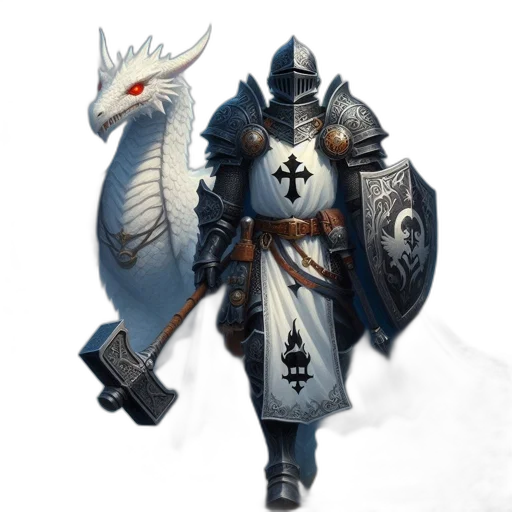 dragon, sword, staff, weapon transparent PNG cut-out