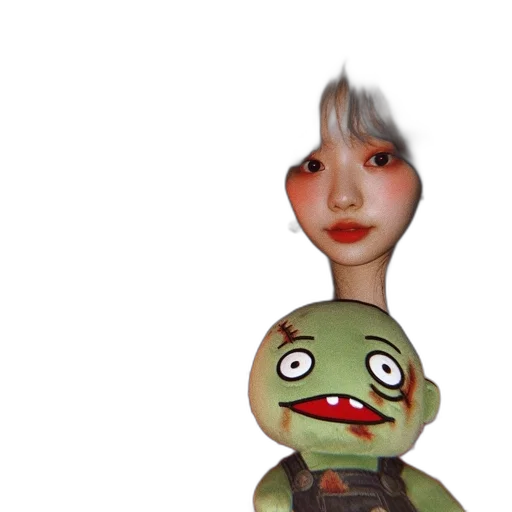 face, staff, creature, mask transparent PNG cut-out