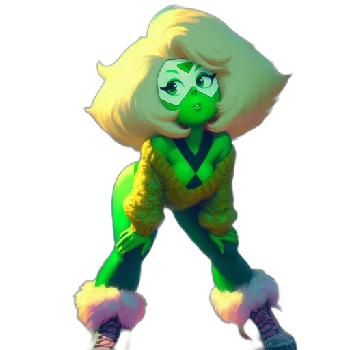 staff, jacket, creature, robot transparent PNG cut-out