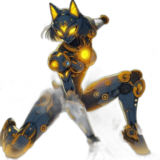 robot, weapon, animal, staff transparent PNG cut-out