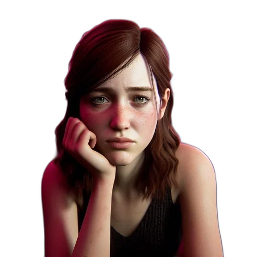 face, photorealistic, concept art, 3d render transparent PNG cut-out