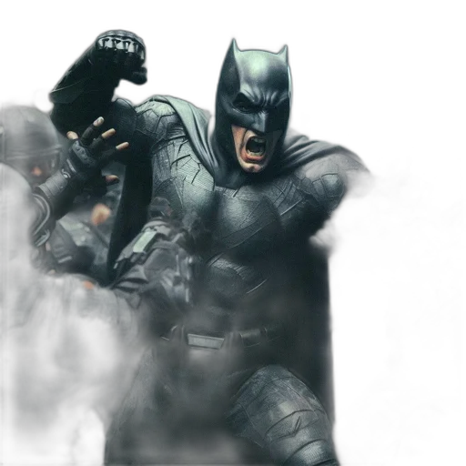 comic book art, concept art, photorealistic, 3d render transparent PNG cut-out