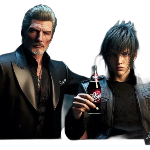 jacket, bottle, concept art, 3d render transparent PNG cut-out