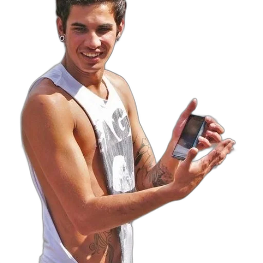 weapon, photorealistic, young, man transparent PNG cut-out