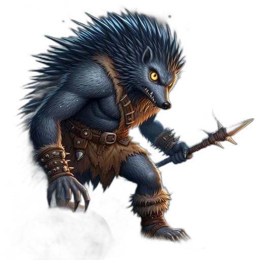 dragon, creature, animal, staff transparent PNG cut-out