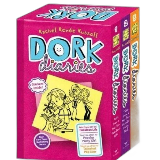 pink, box, set, dork transparent PNG cut-out