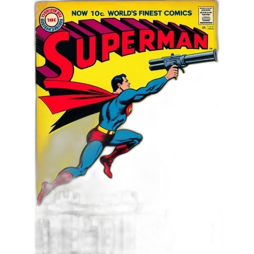 comic book art, concept art, vintage, comic transparent PNG cut-out