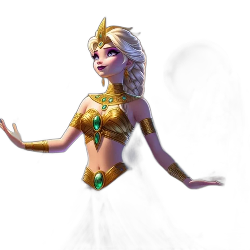 staff, crown, fantasy art, concept art transparent PNG cut-out