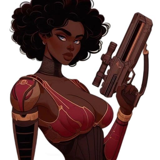weapon, concept art, comic book art, fantasy art transparent PNG cut-out