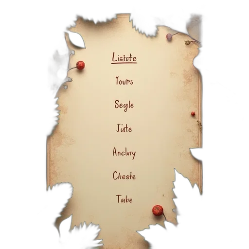 concept art, fantasy art, word, sample transparent PNG cut-out