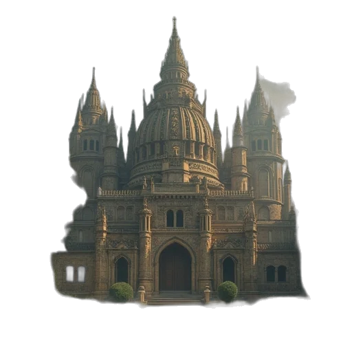 crown, building, furniture, mask transparent PNG cut-out