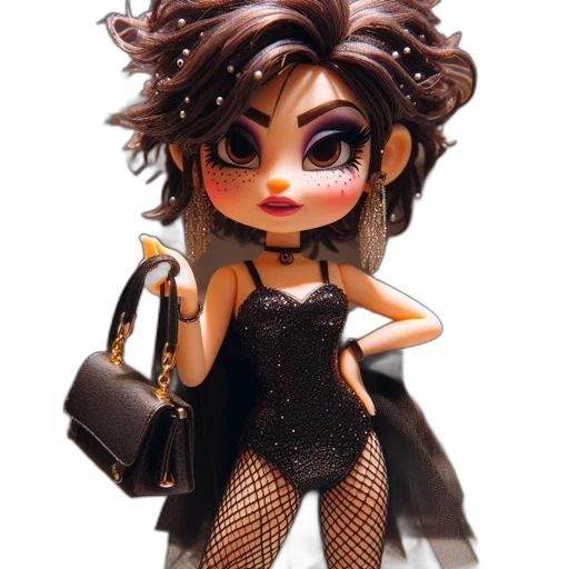 dress, cartoon, concept art, 3d render transparent PNG cut-out