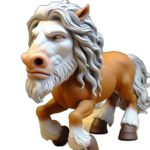animal, creature, 3d render, fantasy art transparent PNG cut-out