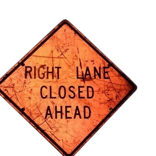 worn-out, orange, sign, black transparent PNG cut-out