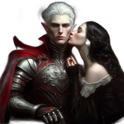 fantasy art, concept art, comic book art, photorealistic transparent PNG cut-out