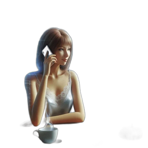 face, dress, jewelry, robot transparent PNG cut-out