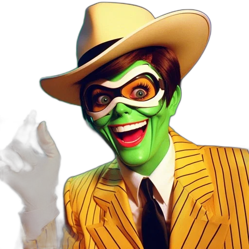 mask, face, hat, jacket transparent PNG cut-out