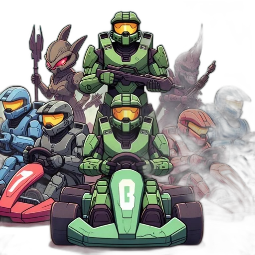 robot, concept art, comic book art, pixel art transparent PNG cut-out