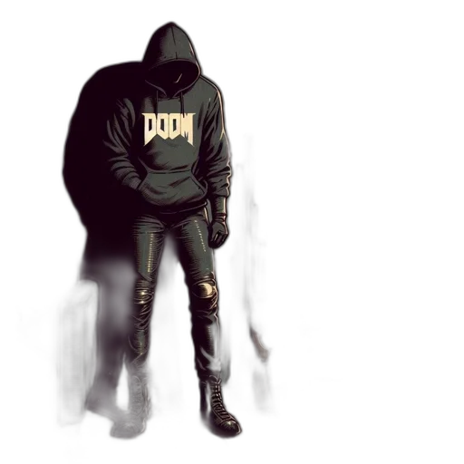 jacket, weapon, face, robot transparent PNG cut-out