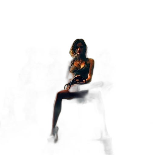 dress, furniture, umbrella, creature transparent PNG cut-out