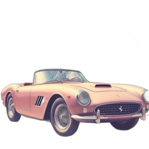 car, animal, photorealistic, 3d render transparent PNG cut-out