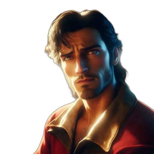 face, jacket, comic book art, photorealistic transparent PNG cut-out