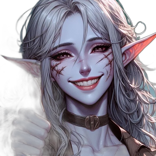 face, staff, fantasy art, concept art transparent PNG cut-out