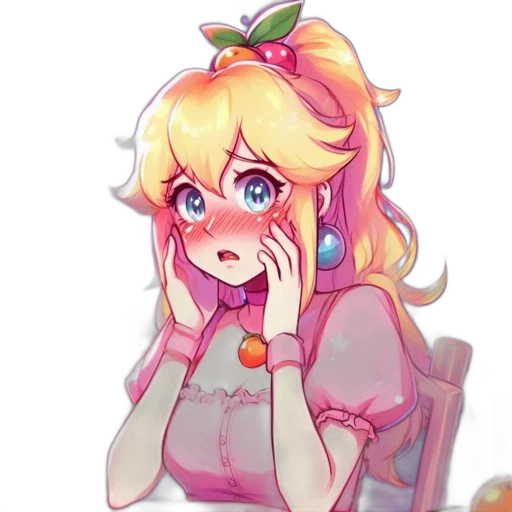 face, dress, staff, creature transparent PNG cut-out