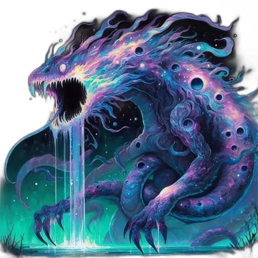 dragon, creature, animal, concept art transparent PNG cut-out