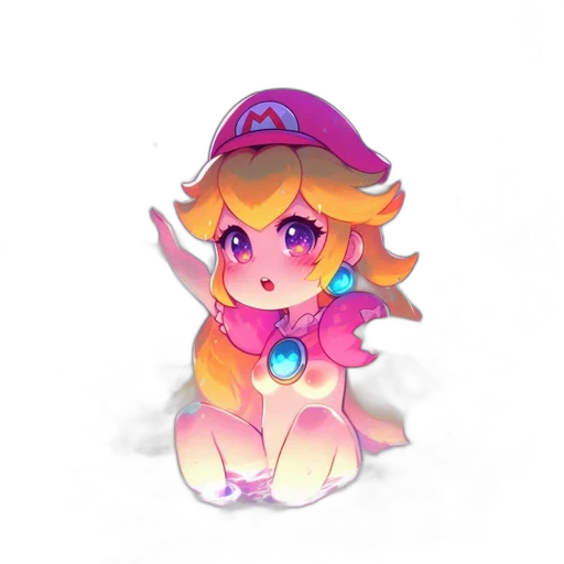 crown, staff, creature, hat transparent PNG cut-out