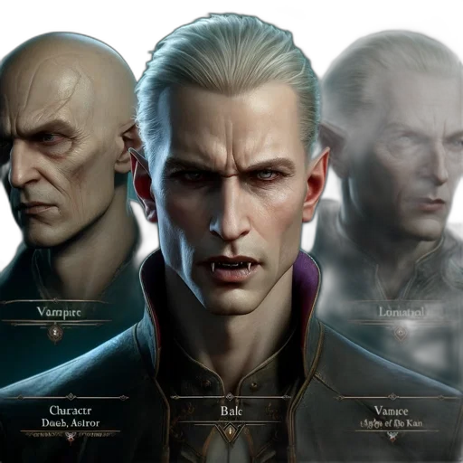 face, concept art, fantasy art, cyberpunk transparent PNG cut-out
