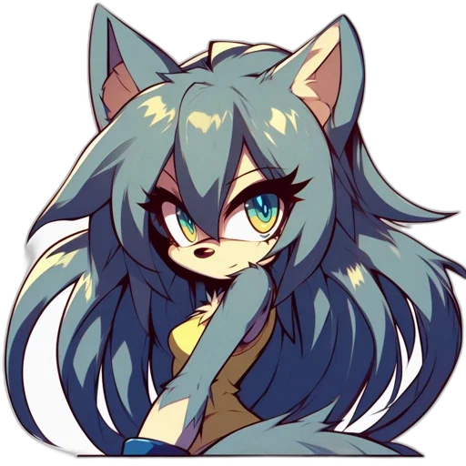 staff, creature, anime, pixel art transparent PNG cut-out