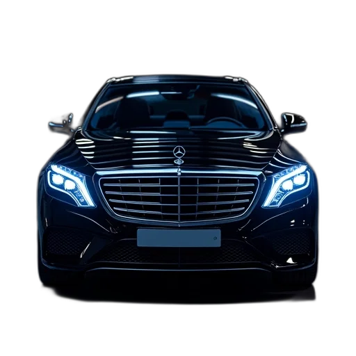 car, 3d render, photorealistic, mercedes transparent PNG cut-out